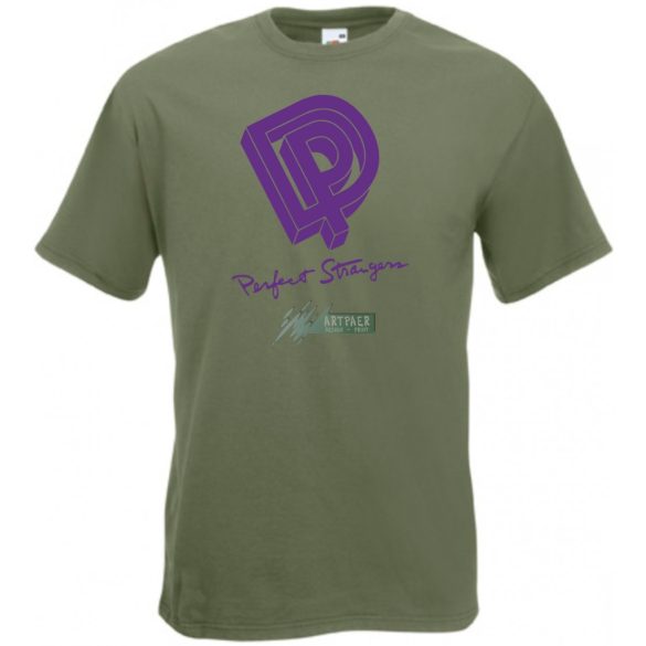 Retro zene fan Perfect Strangers férfi rövid ujjú póló