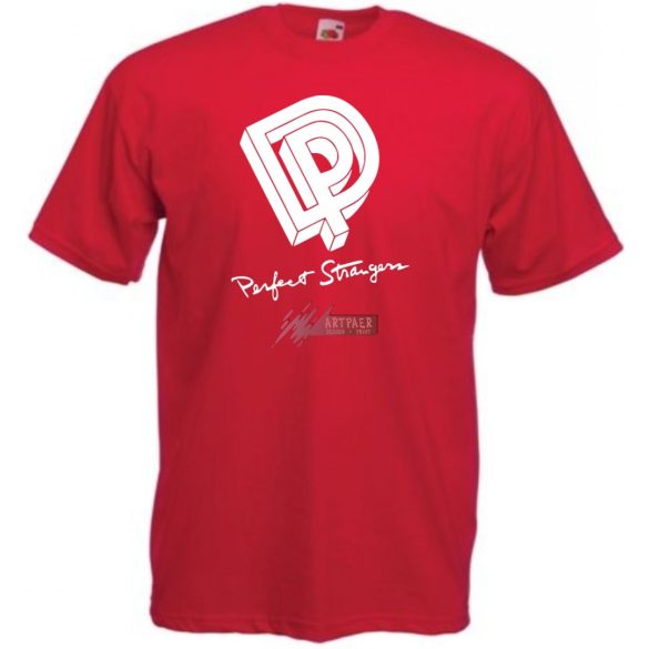 Retro zene fan Perfect Strangers férfi rövid ujjú póló