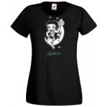 Szórakoztató Betty Boop -A női rövid ujjú póló