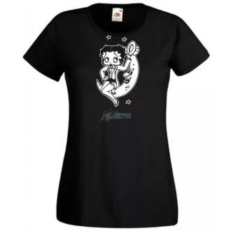 Szórakoztató Betty Boop -A női rövid ujjú póló