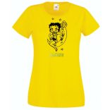 Szórakoztató Betty Boop -A női rövid ujjú póló