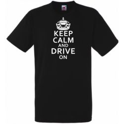 Keep Calm Dacia férfi rövid ujjú póló