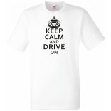 Keep Calm Dacia férfi rövid ujjú póló