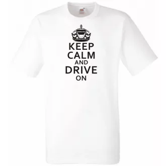 Keep Calm Dacia férfi rövid ujjú póló