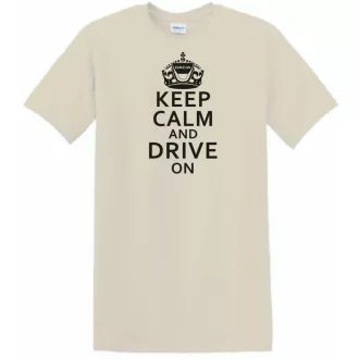 Keep Calm Dacia férfi rövid ujjú póló