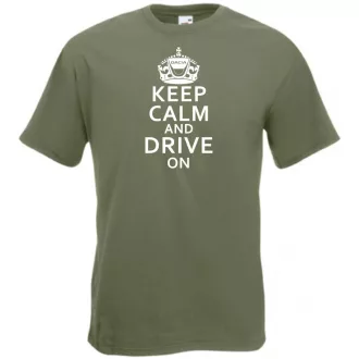 Keep Calm Dacia férfi rövid ujjú póló