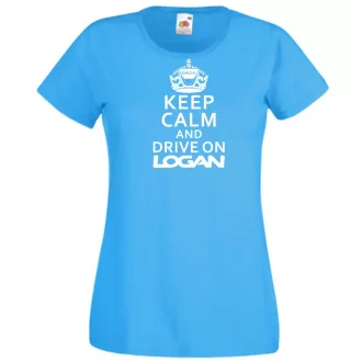 Keep Calm Dacia Logan női rövid ujjú póló