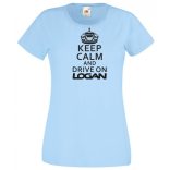 Keep Calm Dacia Logan női rövid ujjú póló