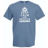 Keep Calm Dacia Logan férfi rövid ujjú póló