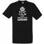 Keep Calm Dacia Logan férfi rövid ujjú póló