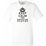 Keep Calm Dacia Duster férfi rövid ujjú póló