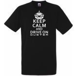 Keep Calm Dacia Duster férfi rövid ujjú póló