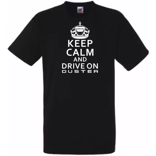 Keep Calm Dacia Duster férfi rövid ujjú póló