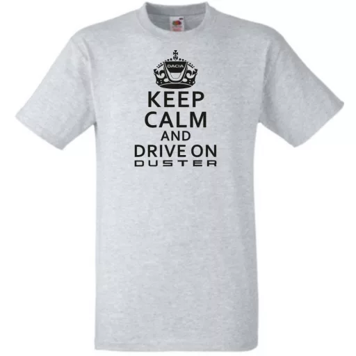 Keep Calm Dacia Duster férfi rövid ujjú póló