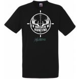 Inkább megyek vadászni férfi rövid ujjú póló