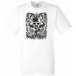 Fantasy - Kígyó, koponya, flipper férfi rövid ujjú póló