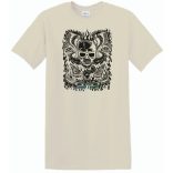 Fantasy - Kígyó, koponya, flipper férfi rövid ujjú póló