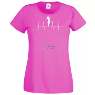 EKG Fitness-Zumba-Tánc női rövid ujjú póló