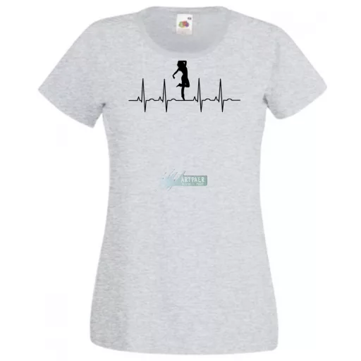 EKG Fitness-Zumba-Tánc női rövid ujjú póló