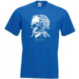 Hallgasd - Mielőtt elítéled - Skull - Metallica stílus férfi rövid ujjú póló