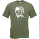 Hallgasd - Mielőtt elítéled - Skull - Metallica stílus férfi rövid ujjú póló