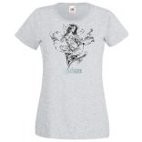 Fantasy Girl virág női rövid ujjú póló