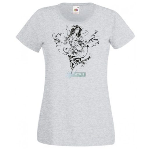 Fantasy Girl virág női rövid ujjú póló