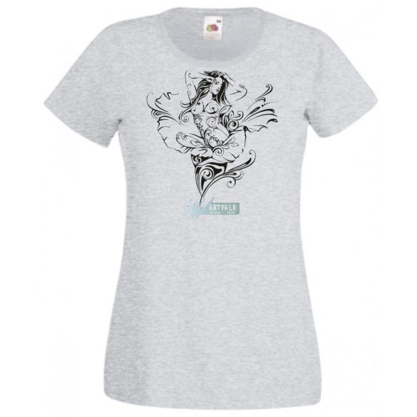 Fantasy Girl virág női rövid ujjú póló
