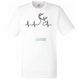 EKG Szarvasvadász férfi rövid ujjú póló