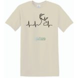 EKG Szarvasvadász férfi rövid ujjú póló