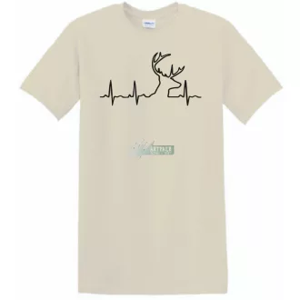 EKG Szarvasvadász férfi rövid ujjú póló