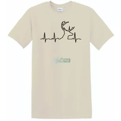 EKG Szarvasvadász férfi rövid ujjú póló