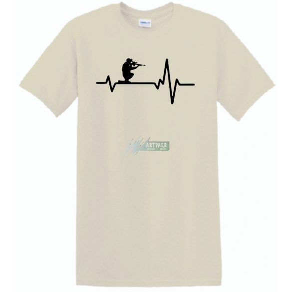 EKG Vadász férfi rövid ujjú póló