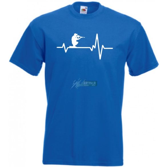 EKG Vadász férfi rövid ujjú póló