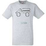 Unimog minima férfi rövid ujjú póló