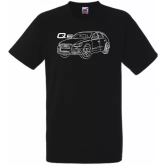 Auto fan Audi Q5 minima férfi rövid ujjú póló