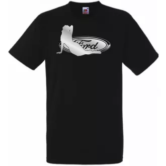Auto fan Sexy Ford III. férfi rövid ujjú póló
