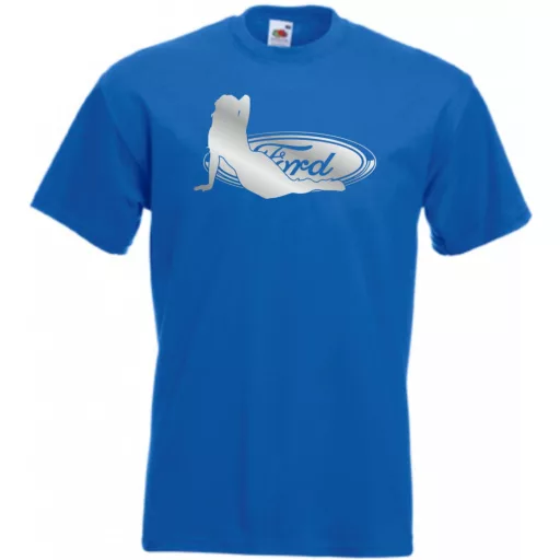 Auto fan Sexy Ford III. férfi rövid ujjú póló