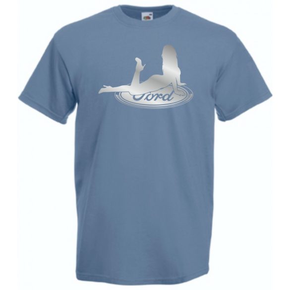 Auto fan Sexy Ford IV. férfi rövid ujjú póló