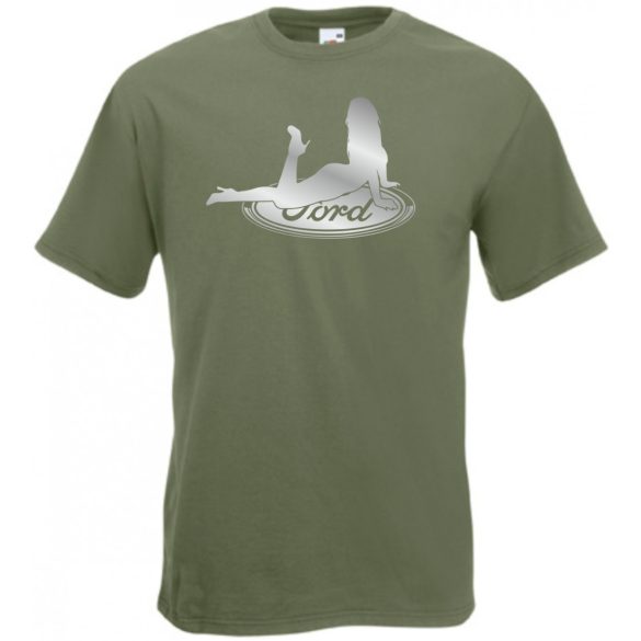 Auto fan Sexy Ford IV. férfi rövid ujjú póló