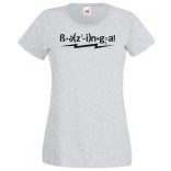 Képtelen képlet - agymenők módra női rövid ujjú póló