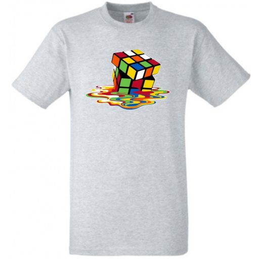 Bűvös kocka elfolyós gyerek rövid ujjú póló