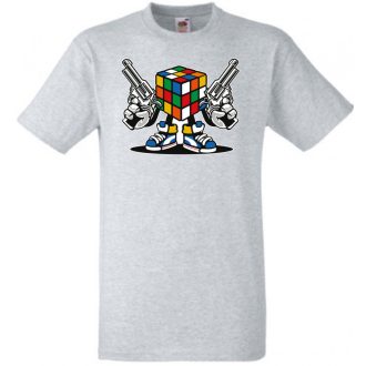   Mágikus bűvös kocka harcra kész gyerek rövid ujjú póló