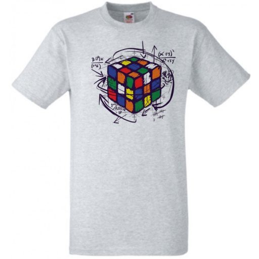 Bűvös kocka, megoldás gyerek rövid ujjú póló