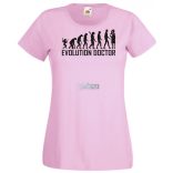 Evolúció Doktornő női rövid ujjú póló