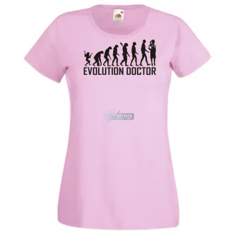 Evolúció Doktornő női rövid ujjú póló