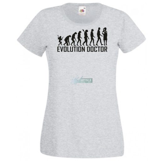 Evolúció Doktornő női rövid ujjú póló
