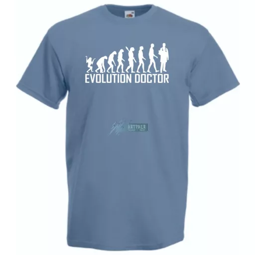 Evolúció Doktor férfi rövid ujjú póló