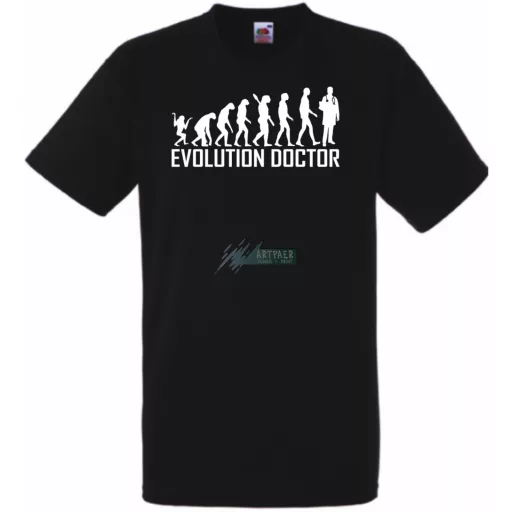 Evolúció Doktor férfi rövid ujjú póló