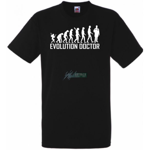 Evolúció Doktor férfi rövid ujjú póló